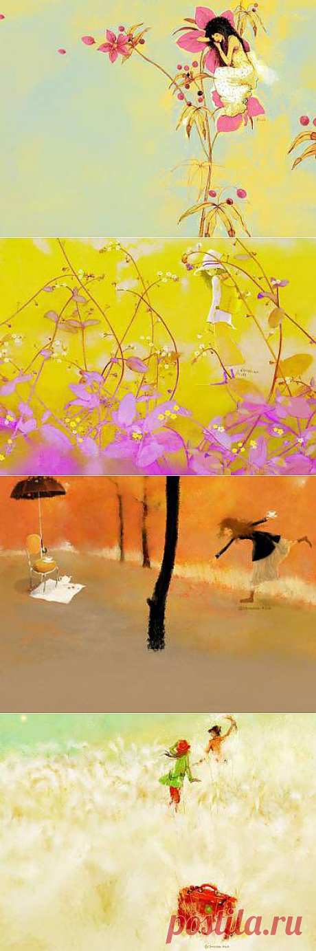 О нежность, воспою тебя... Галерея работ Christian Asuh - Галерея искусств - Для души - Статьи - Школа радости