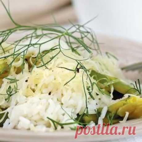 Салат из риса, сыра и спаржи - Еда - msn