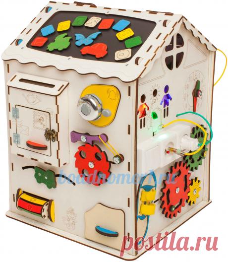 Купить бизиборд, бизикуб, бизидом в интернет-магазине. Развивающие доски Монтессори