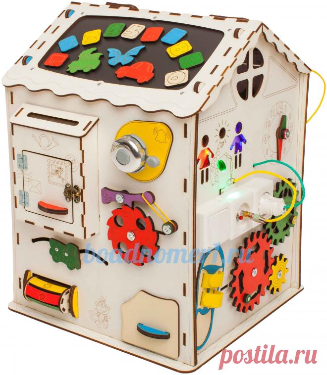 Купить бизиборд, бизикуб, бизидом в интернет-магазине. Развивающие доски Монтессори