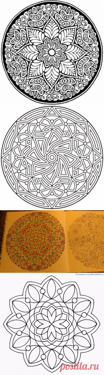 Раскраски антистресс - Интересные идеи для вдохновения