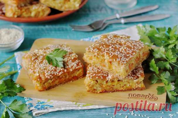 Овощной пирог - пошаговый рецепт с фото на Повар.ру