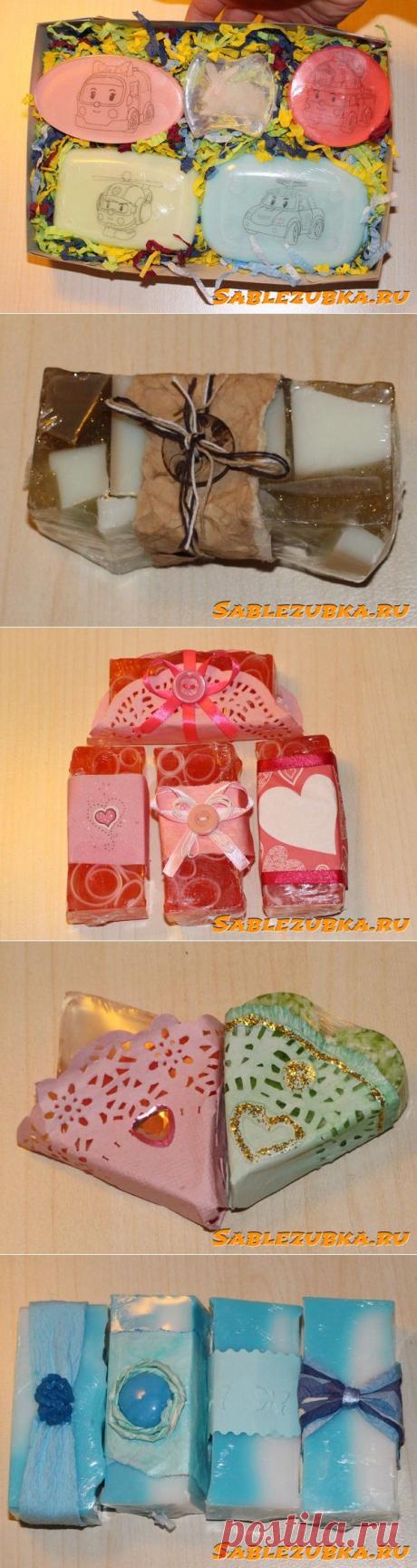 Упаковка мыла ручной работы своими руками. Мастер-класс > Поделки своими руками для детей на Саблезубка.ру