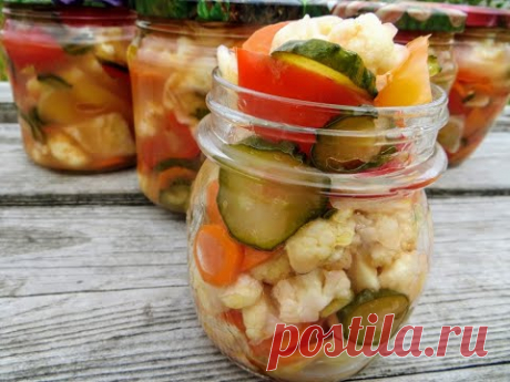 Овощи зимой больше не покупаем: заготавливаем вкуснейший салат на зиму