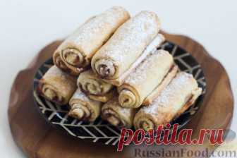 Рецепт: Песочное печенье с джемом на RussianFood.com