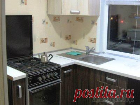 Опыт бюджетного ремонта крошечной(5 кв.м) кухни — собственноручно, медленно, но аккуратно
