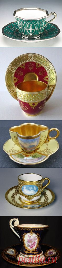 (7) позолоченная чашка и ПОДДОННИК фарфора Попова, PORCELAI Попов : Лот 280 | Кубок, Кубок, Кубок | Пинтерест