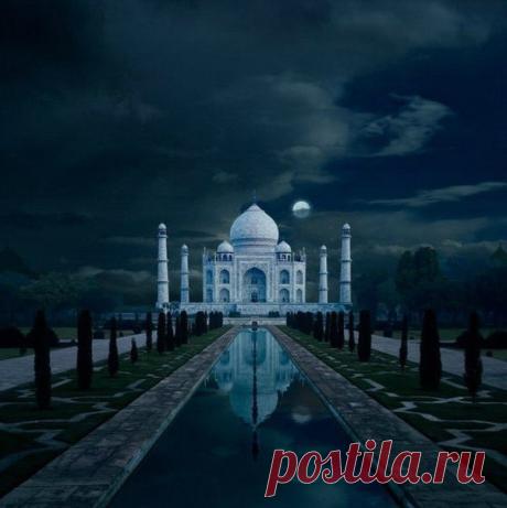 Тадж-Махал в свете луны. Индия

#этноспб #путешествия #мир #красота #гармония
