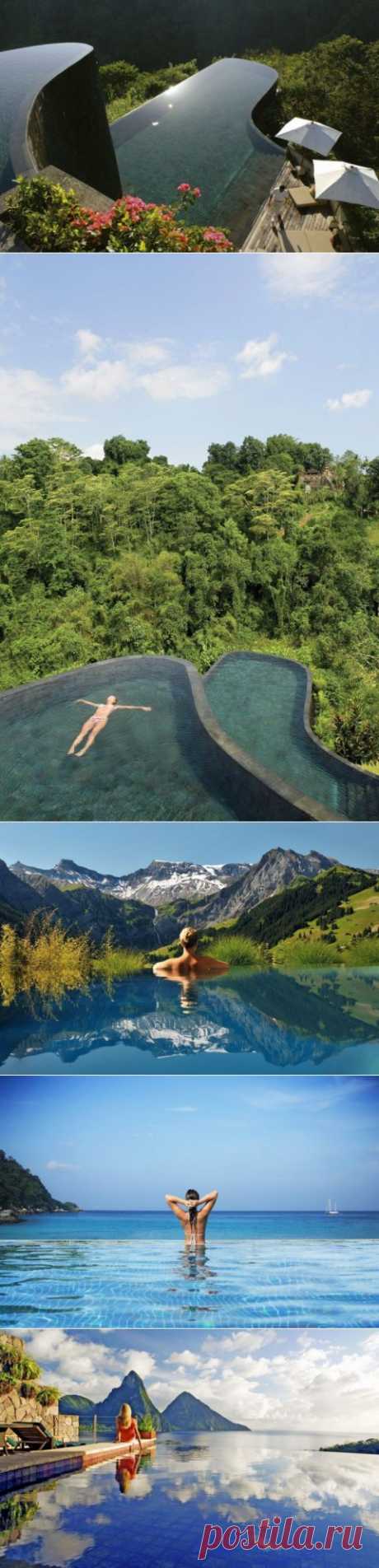 (+1) комм - Самые потрясающие бесконечные бассейны, с которых открывается фантастический вид | Среда обитания