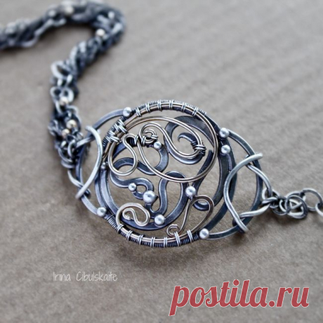 Bracelet in Sterling silver and Goldfill by taniri on DeviantArt