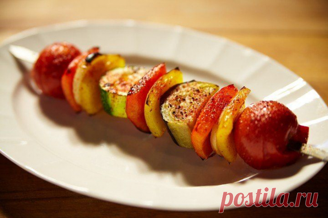 Шашлык из овощей