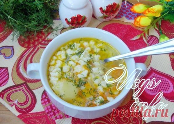 Суп с клецками как в детском саду