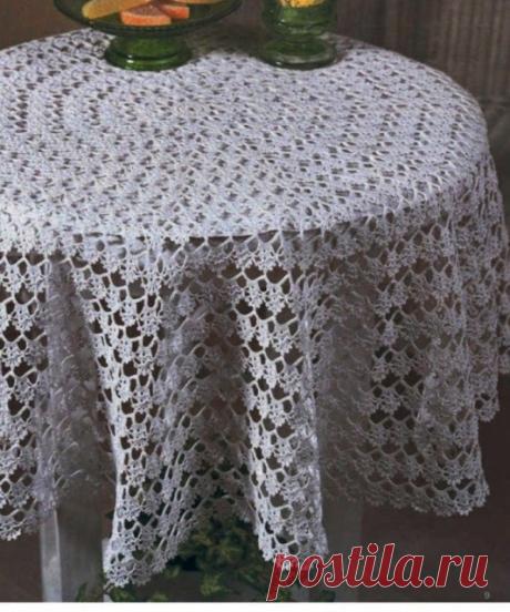 ergahandmade: Crochet Tablecloth + Diagram