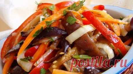 Баклажаны по корейски на зиму лучший рецепт