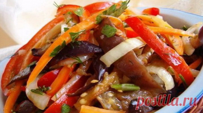 Баклажаны по корейски на зиму лучший рецепт