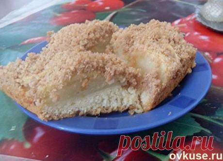 Французская шарлотка с яблоками - Простые рецепты Овкусе.ру
