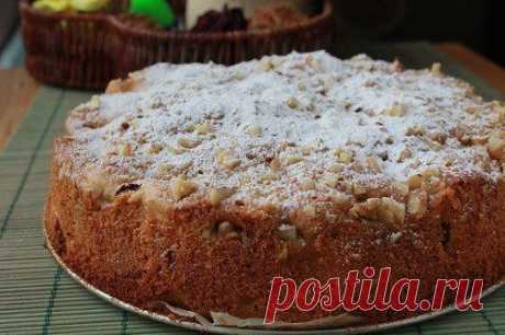 Как приготовить обалденный медово-яблочный пирог - рецепт, ингридиенты и фотографии