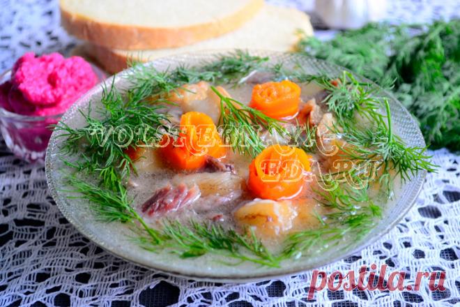 Холодец из свиных ножек Поговорим о холодце? Том самом, настоящем, с копытцами?