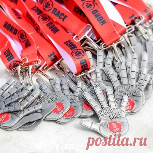 Памятные награды для юбилейного забега Nord Race.