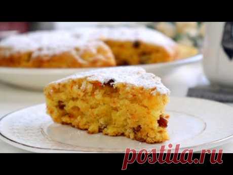 Чудо Пирог из Ничего! Постный, Но какой Вкусный! Лимонный пирог с яблоками и морковью