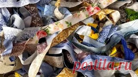 Я и не думала, что можно было сшить такую красоту из ненужных обрезков ткани DIY мастер-класс | Polly Stitch: лоскутное шитье с Полиной | Дзен