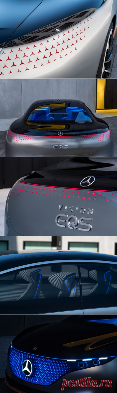 Vision EQS – электрический S-класс будущего от Mercedes-Benz