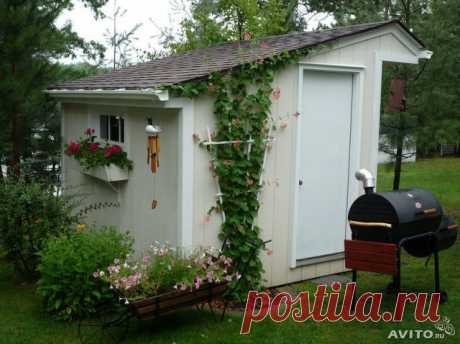 дизайна хозблоков (сараев) на даче.