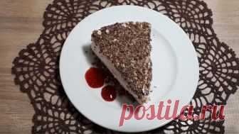 РОЖДЕСТВЕНСКАЯ НОЧЬ. Торт без выпекания. Невероятно вкусный!