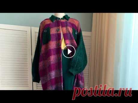 Кардиган #цветотерапия готов.Лоскутное одеяло.Подарок от зрительницы❤️ Привет,друзья???? Ох,и заставил меня помучаться мой видеоредактор ????‍♀️Но,я его почти победила(немного коряво получилось,но,я надеюсь Вы не слишком ...
