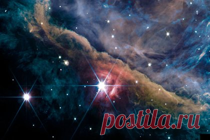 Получено изображение туманности Ориона от телескопа Уэбба. Международная группа астрономов представила первые изображения туманности Ориона, полученные с помощью космического телескопа Джеймса Уэбба. По словам специалистов, новые наблюдения позволяют понять, как массивные звезды трансформируют газопылевое облако, в котором они рождаются.