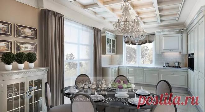 интерьер кухни в стиле современная классика фото: 4 тыс изображений найдено в Яндекс.Картинках
