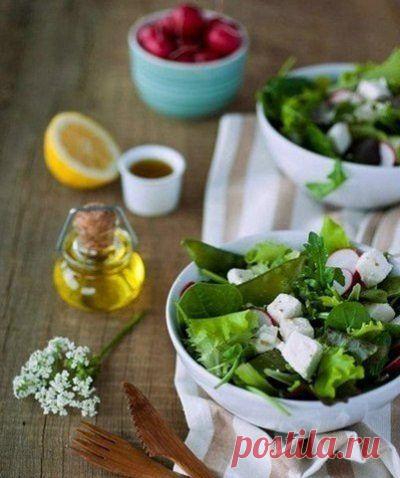 Простые идеи салатов для легкого ужина