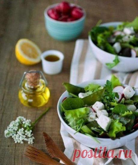 Простые идеи салатов для легкого ужина