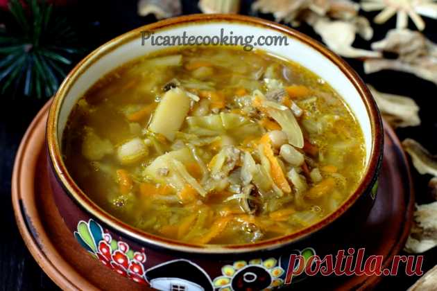 Пісний капусняк з квасолею | Picantecooking