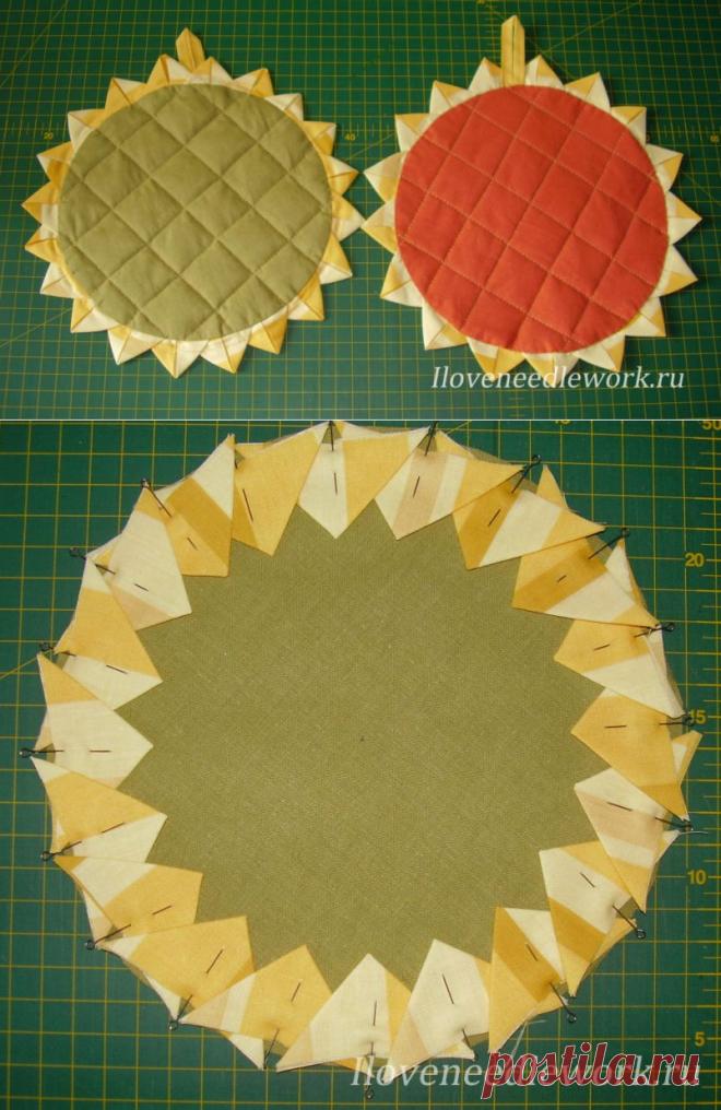 Прихватки "Подсолнушки"..