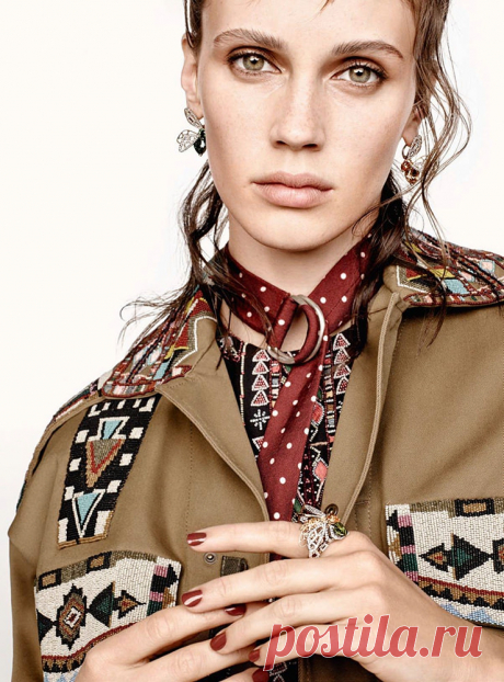 Марина Вакт — Фотосессия для «Vanity Fair» FR 2015