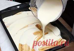 Бананы с творогом и йогуртом | Простые и вкусные рецепты