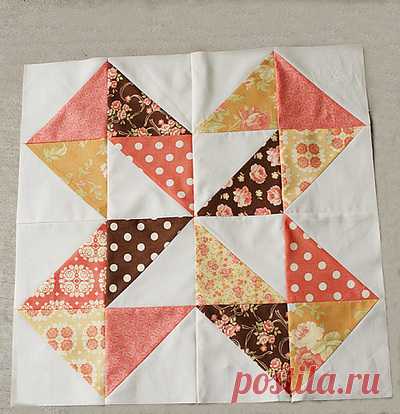 Dutch Pinwheel | FaveQuilts.com