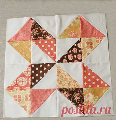 Dutch Pinwheel | FaveQuilts.com