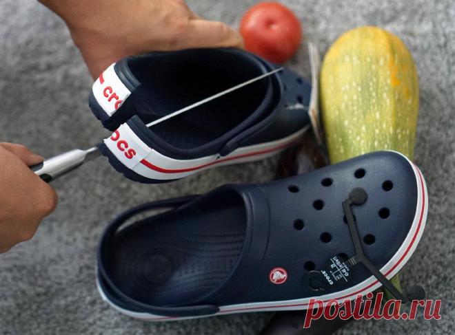 РАЗРЕЗАЛ CROCS И НАКОНЕЦ УЗНАЛ, ЧТО ВНУТРИ
Мне, кажется, что сегодня нет такого человека, который не знает о Crocs. И даже если кому-то незнакомо это название, то все где-нибудь да видели эту обувь. Об эстетической стороне вопроса можно спорить сколько угодно, но одно остается неоспоримым фактом: кроксы удобны и практичны, а там, где начинается грязь, пыль, песок и прочие причины, по которым...
Читай пост далее на сайте. Жми ⏫ссылку выше