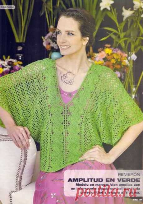 Crochetemoda Blog: Blusa de Crochê
