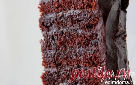 многослойный шоколадный торт с карамелью - рецепты на Foodnex.ru