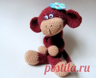 Обезьянка крючком - 101HandMade