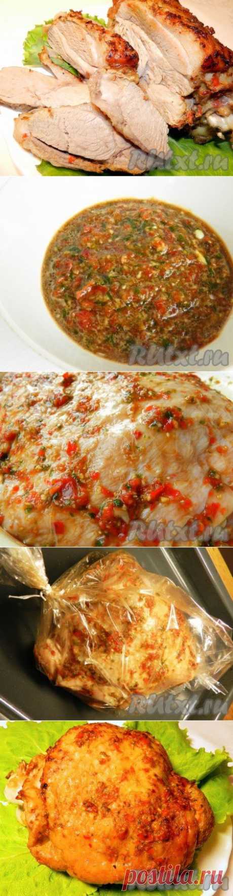Запеченное мясо индейки в рукаве (рецепт с фото) | RUtxt.ru