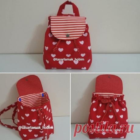 Шьем рюкзачок Шьем рюкзачокРазмеры вы можете менять под свои потребности.