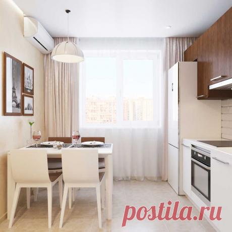 Дизайн кухни 10 кв. м: 100 фото новинок, варианты планировки