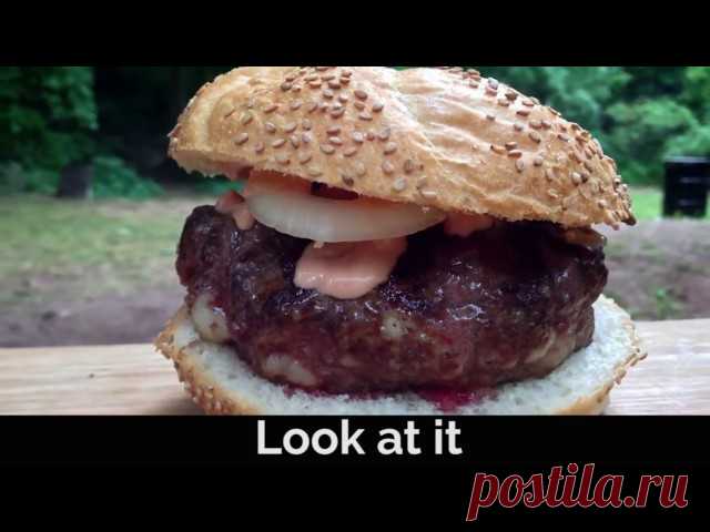Shrimp n Beef Burger in One Minute ..another quick idea for your Pit. How about Surf n Turf in a burger? One of our classics. Check out this recipe in full detail on YouTube here https://www.youtube.com/watch?v=BKMTf00jIjo   -...Please Subscribe, Fav and Share us. Thanks..!  Are you lookin