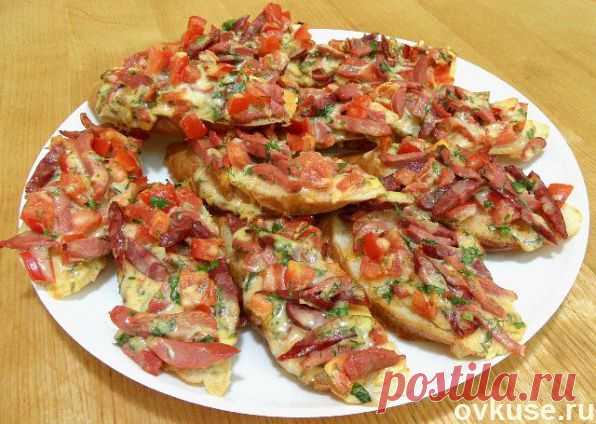 Бутерброд "Фиг лине пицца" - Простые рецепты Овкусе.ру