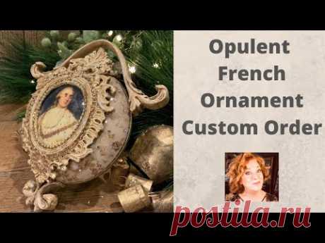 Client Custom Order - Louis XV Opulent French Ornament