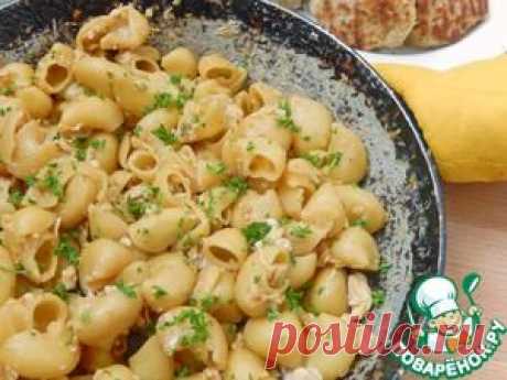 Горячая сковорода с рожками - кулинарный рецепт